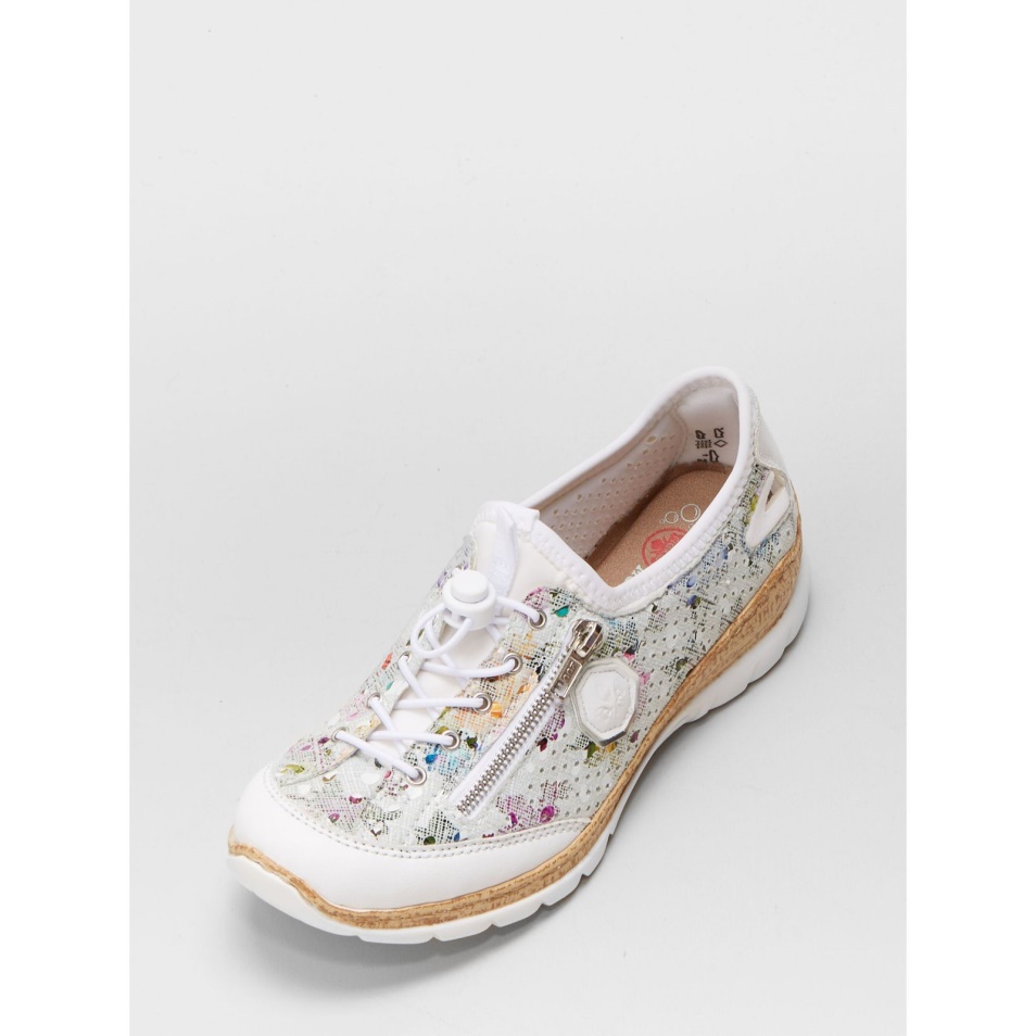 Baskets Rieker Grises Avec Bascule