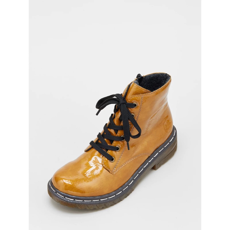 Bottines à Lacets Rieker Noires