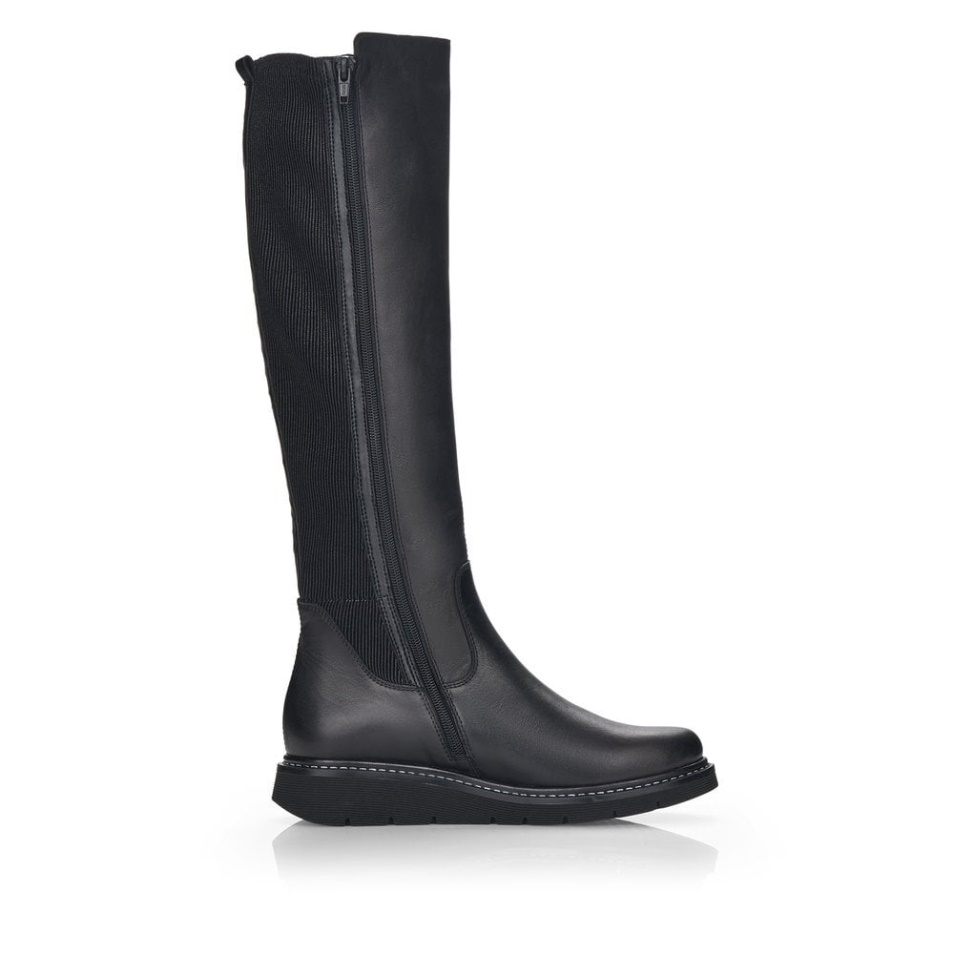 Bottes Femme Rieker Remonte D3975 Noires