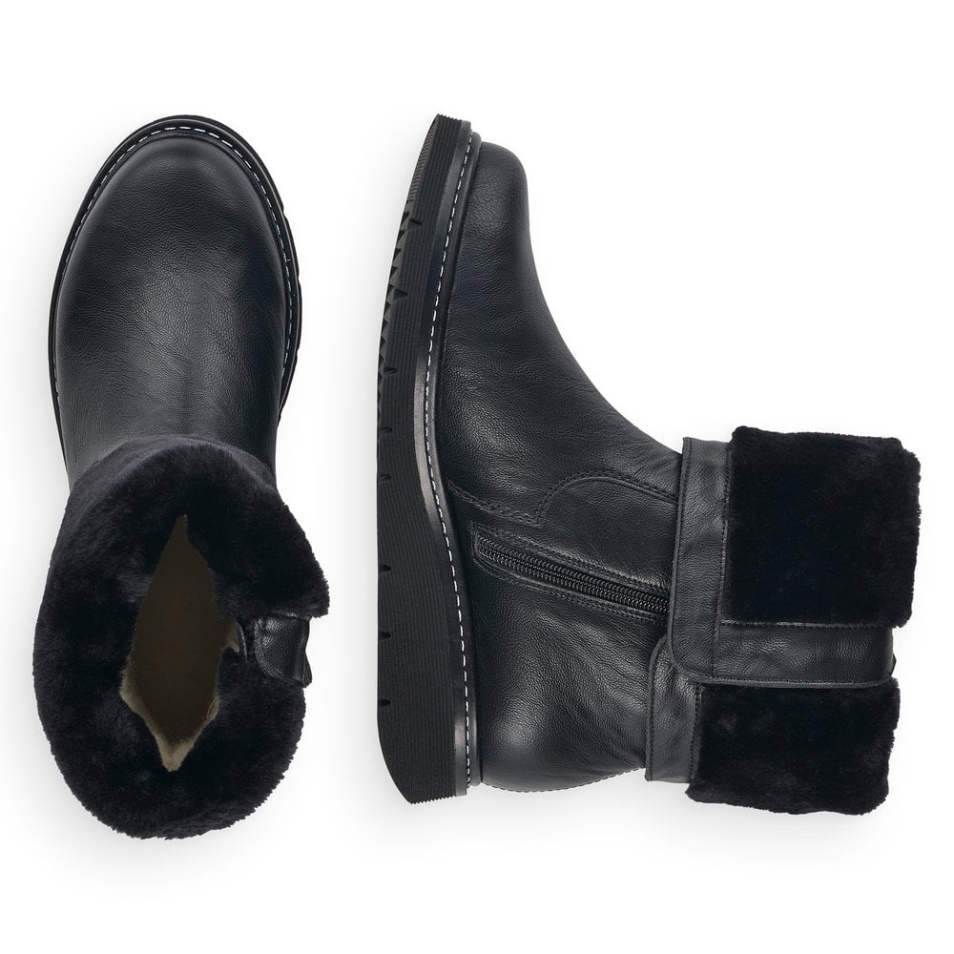 Bottes Femme Rieker Remonte D3976 Noir