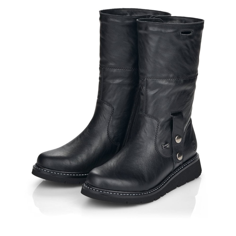 Bottes Femme Rieker Remonte D3976 Noir