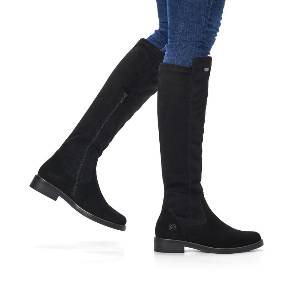 Bottes Femme Rieker Remonte D8387 Noir