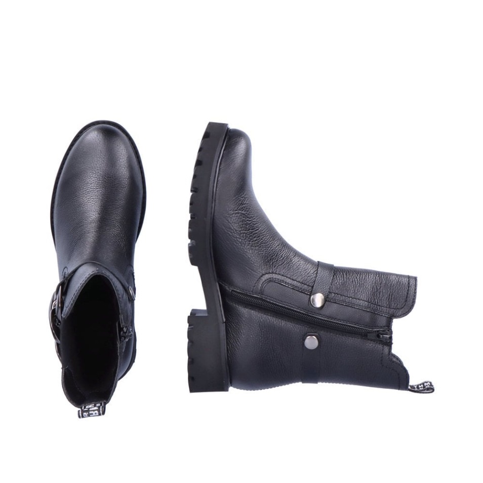 Bottes Femme Rieker Remonte D8695 Noir