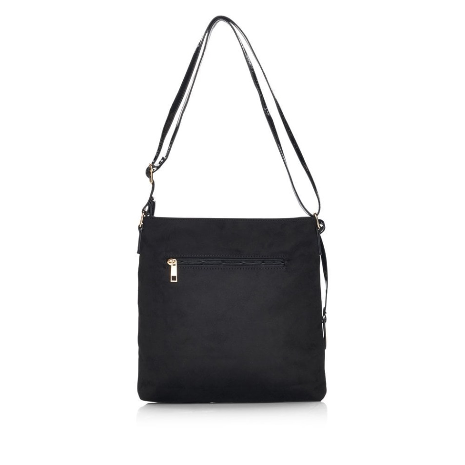 Rieker Black Remonte Q0705-02 Sac Noir Zippé Femme