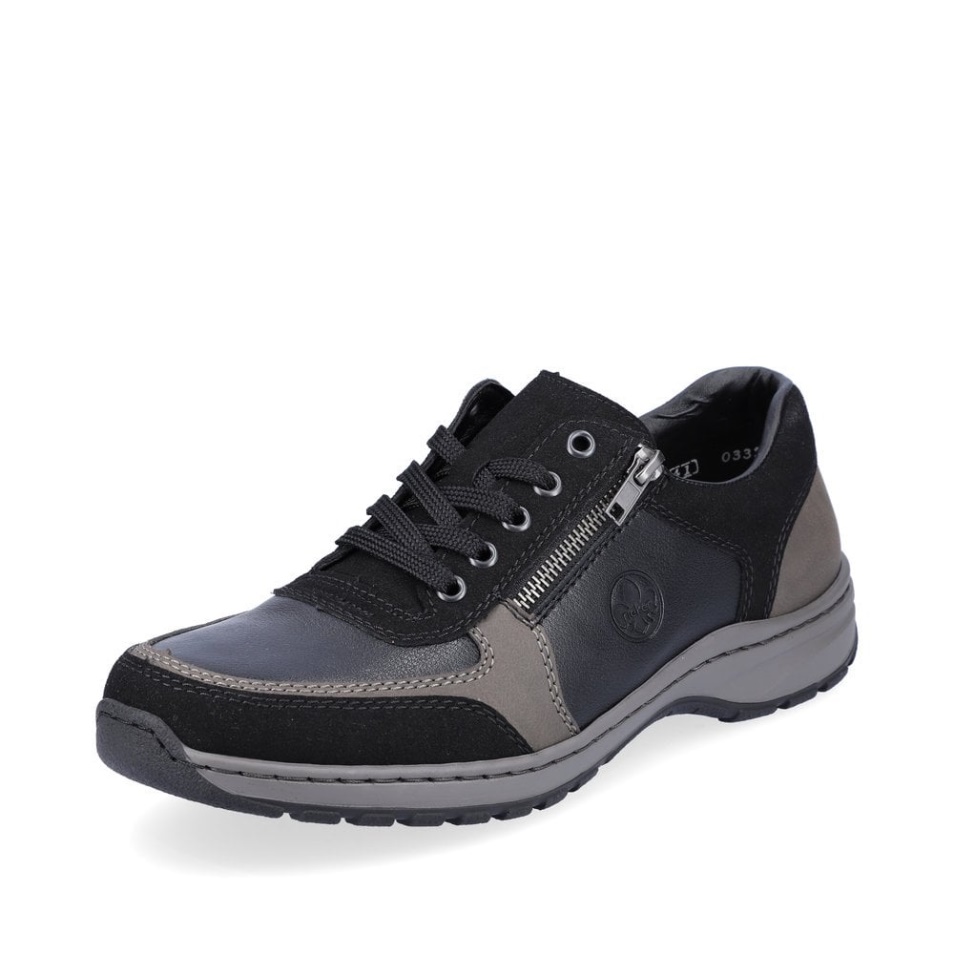 Chaussures Pour Hommes Rieker 03322 Noires