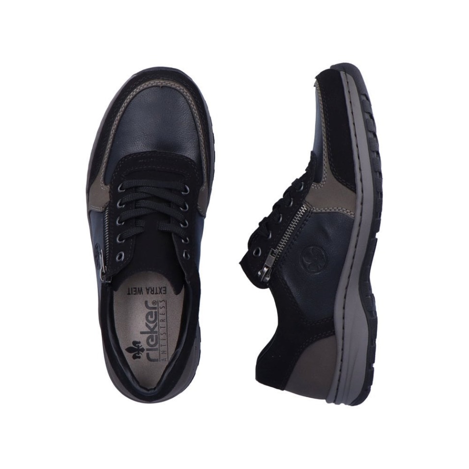 Chaussures Pour Hommes Rieker 03322 Noires