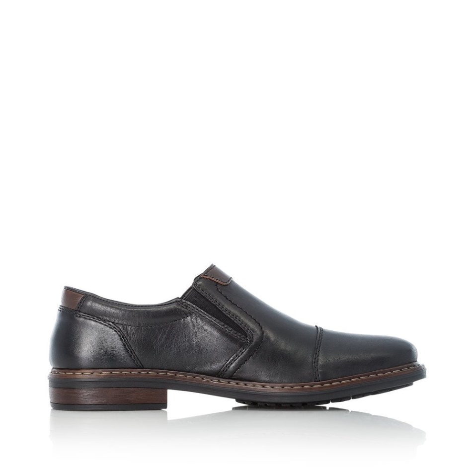 Chaussures Pour Hommes Rieker 17659 Noires
