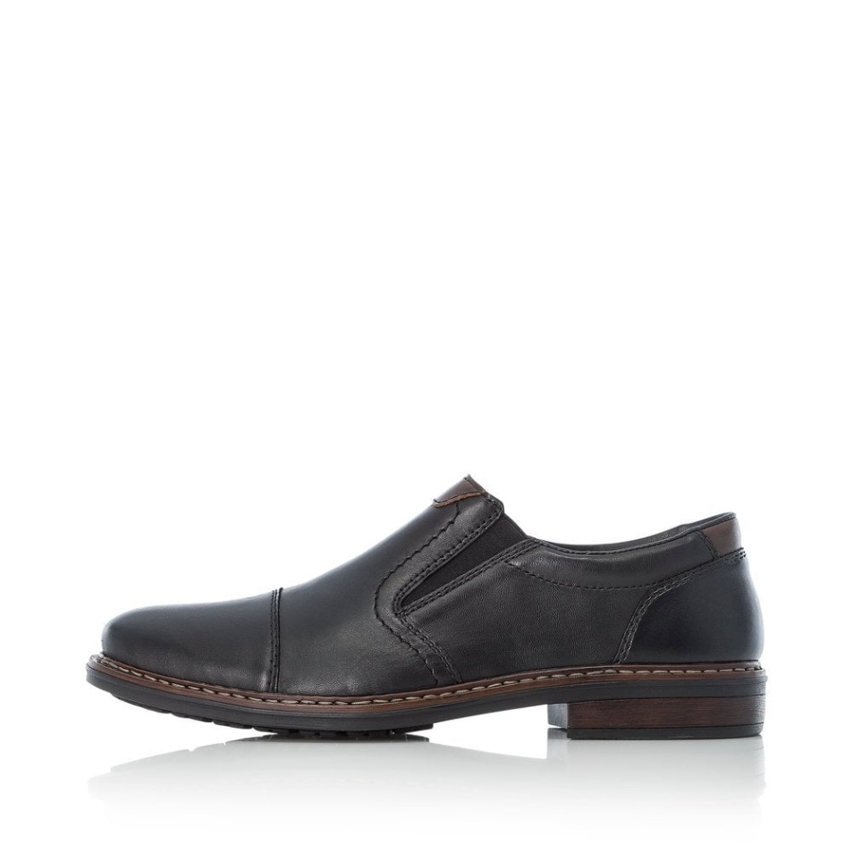 Chaussures Pour Hommes Rieker 17659 Noires