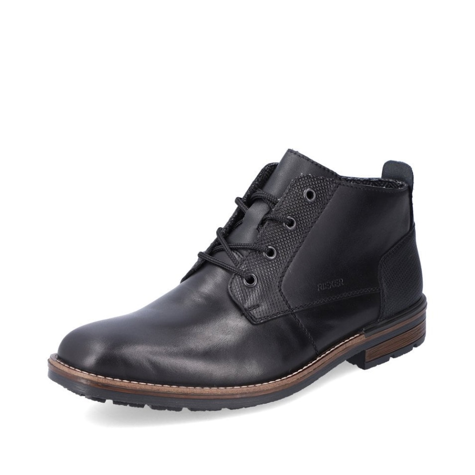 Bottes Pour Hommes Rieker B1322 Noires