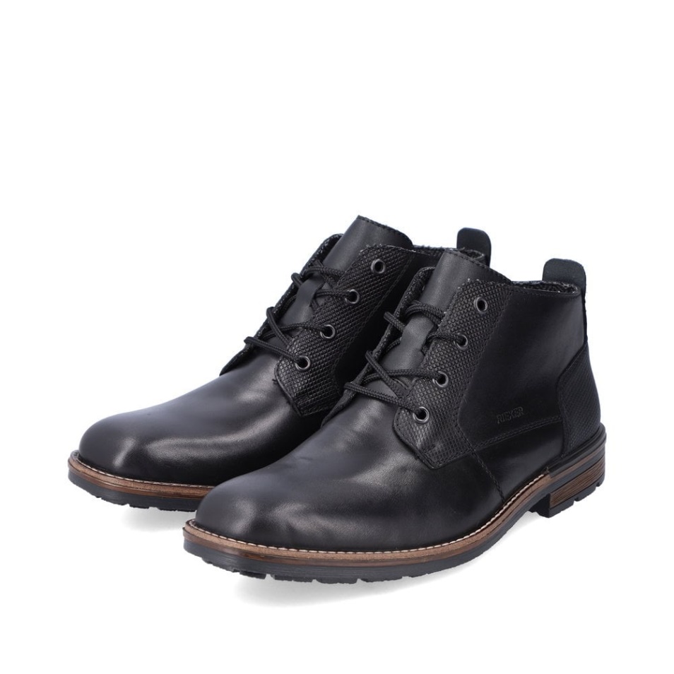 Bottes Pour Hommes Rieker B1322 Noires