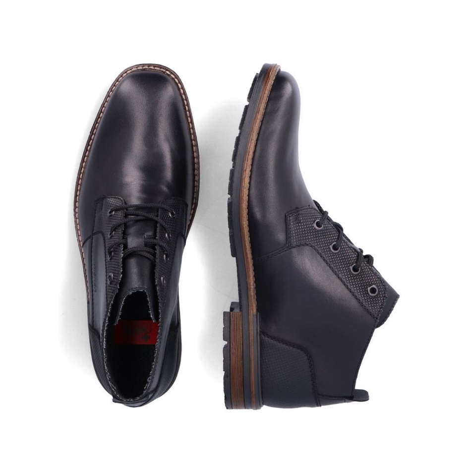 Bottes Pour Hommes Rieker B1322 Noires