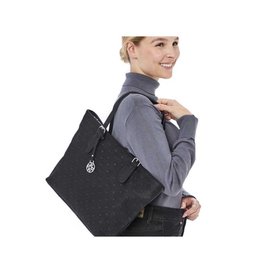 Noir Rieker H1491-00 Sac à Fermeture éclair Noir Pour Femmes