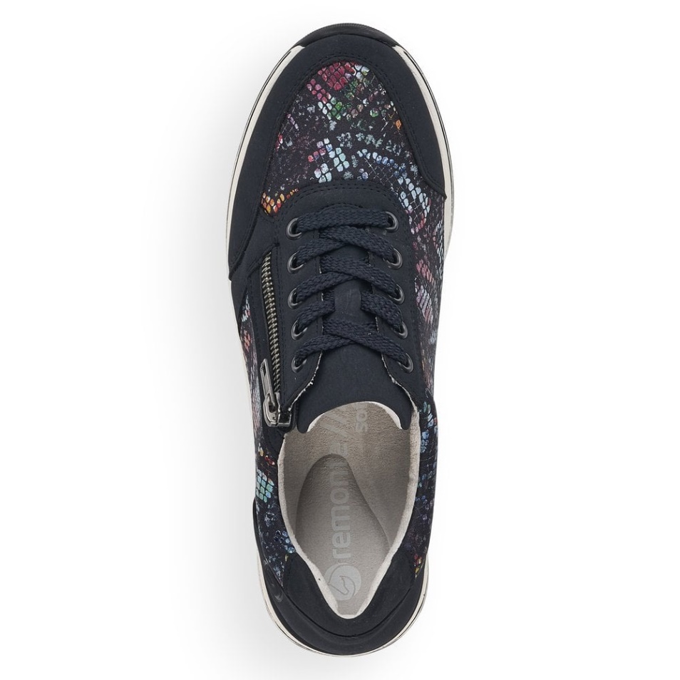 Chaussures Femme Rieker Remonte D3203 Bleu