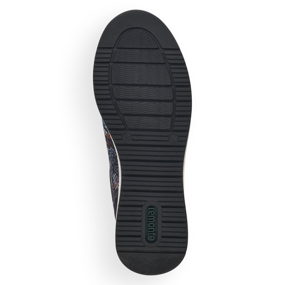 Chaussures Femme Rieker Remonte D3203 Bleu