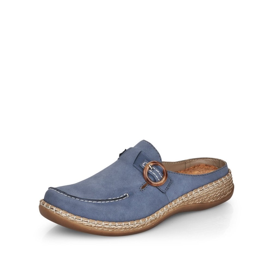 Chaussures Femme Rieker 46494 Bleu