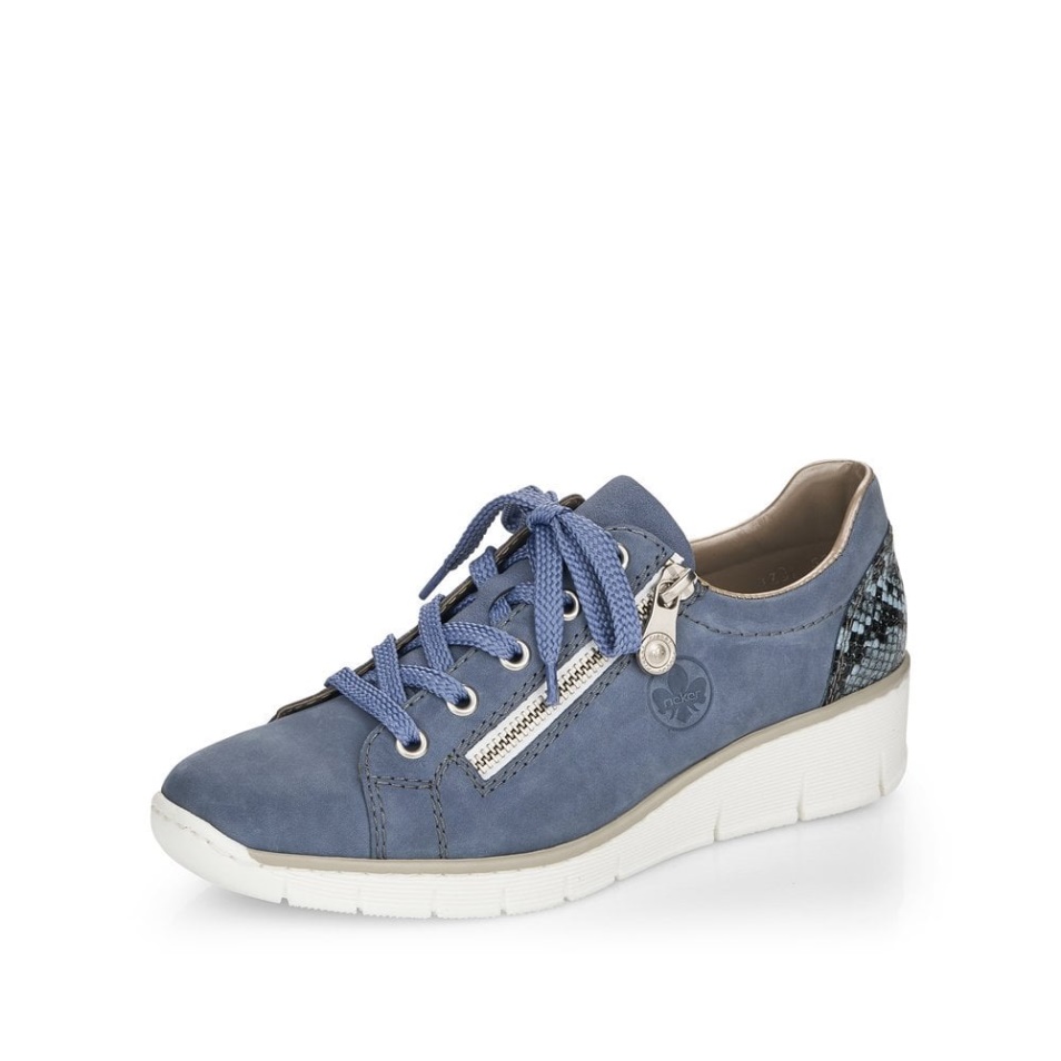 Chaussures Femme Rieker 53702 Bleu