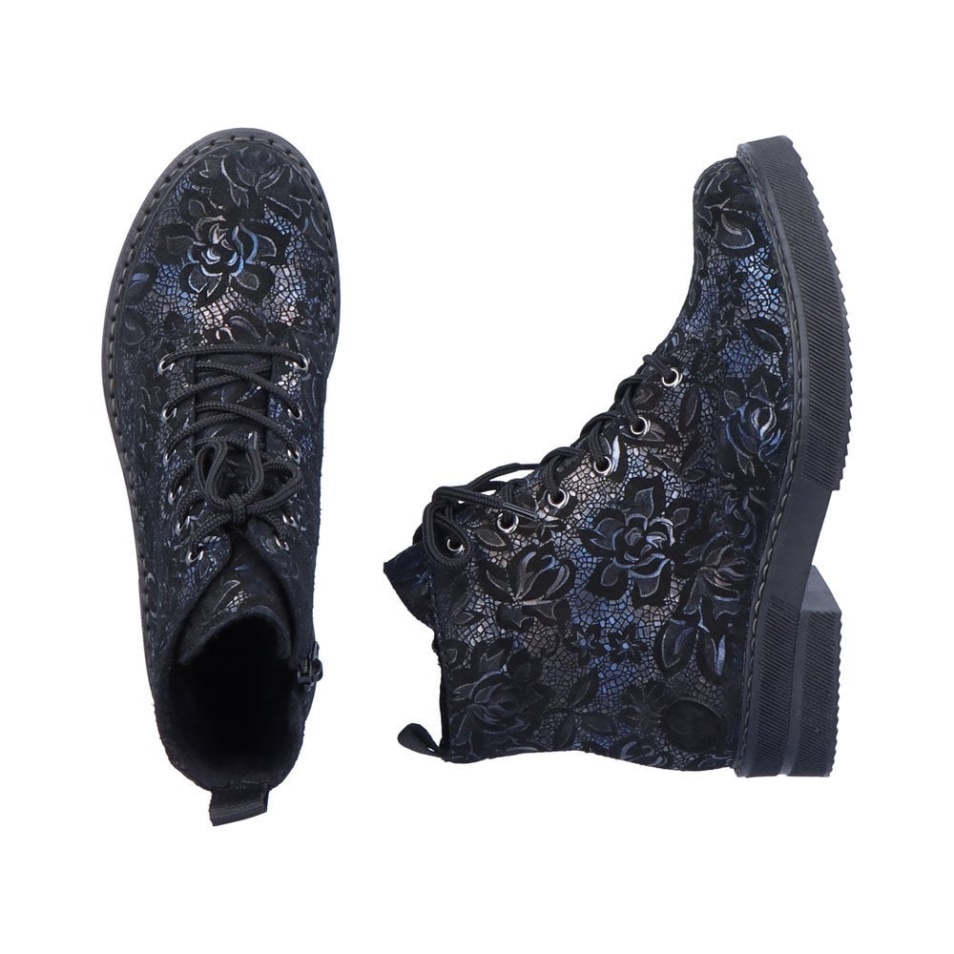 Bottes Femme Rieker 72010 Bleu