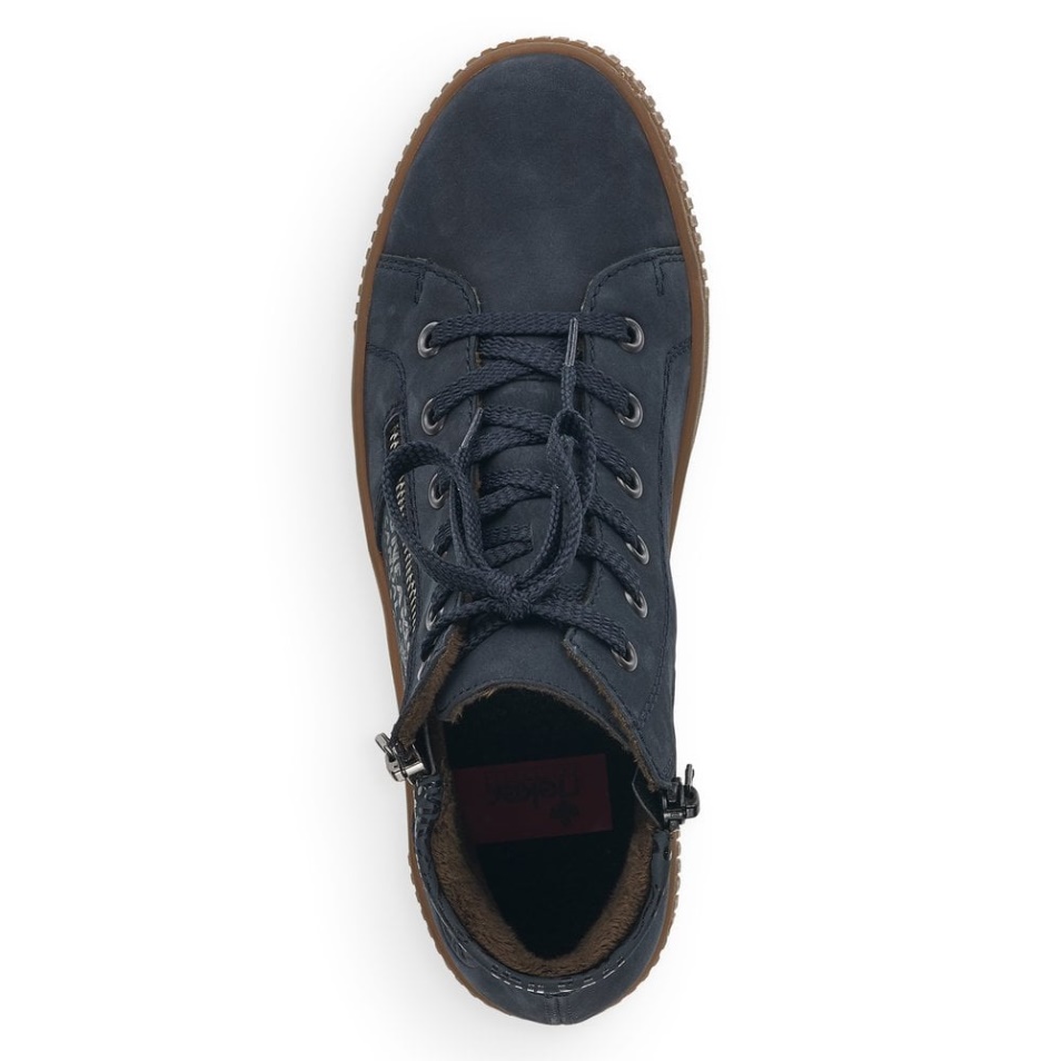 Bottes Femme Rieker M6434 Bleu