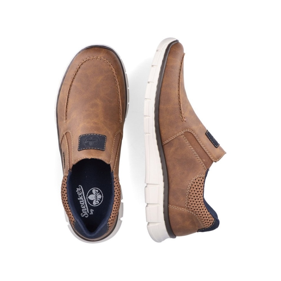 Chaussures Homme Rieker B7756 Marron