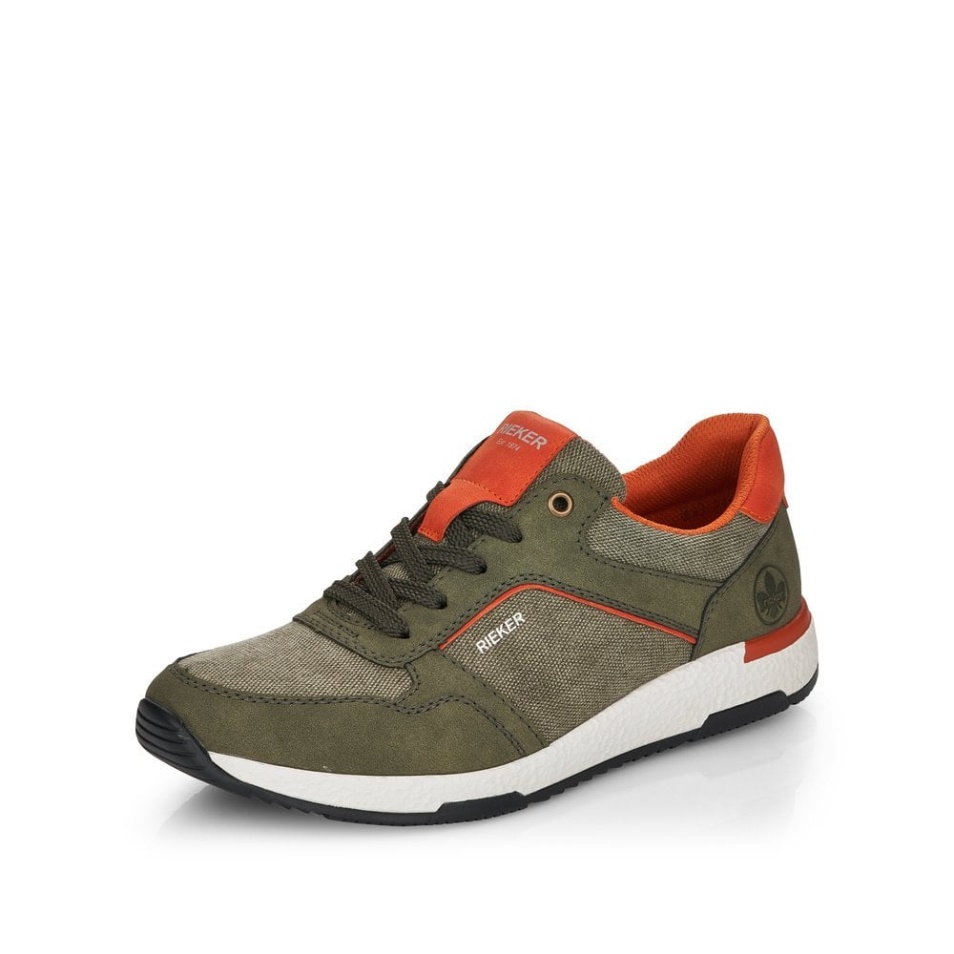 Chaussures Pour Hommes Rieker B3401 Vertes