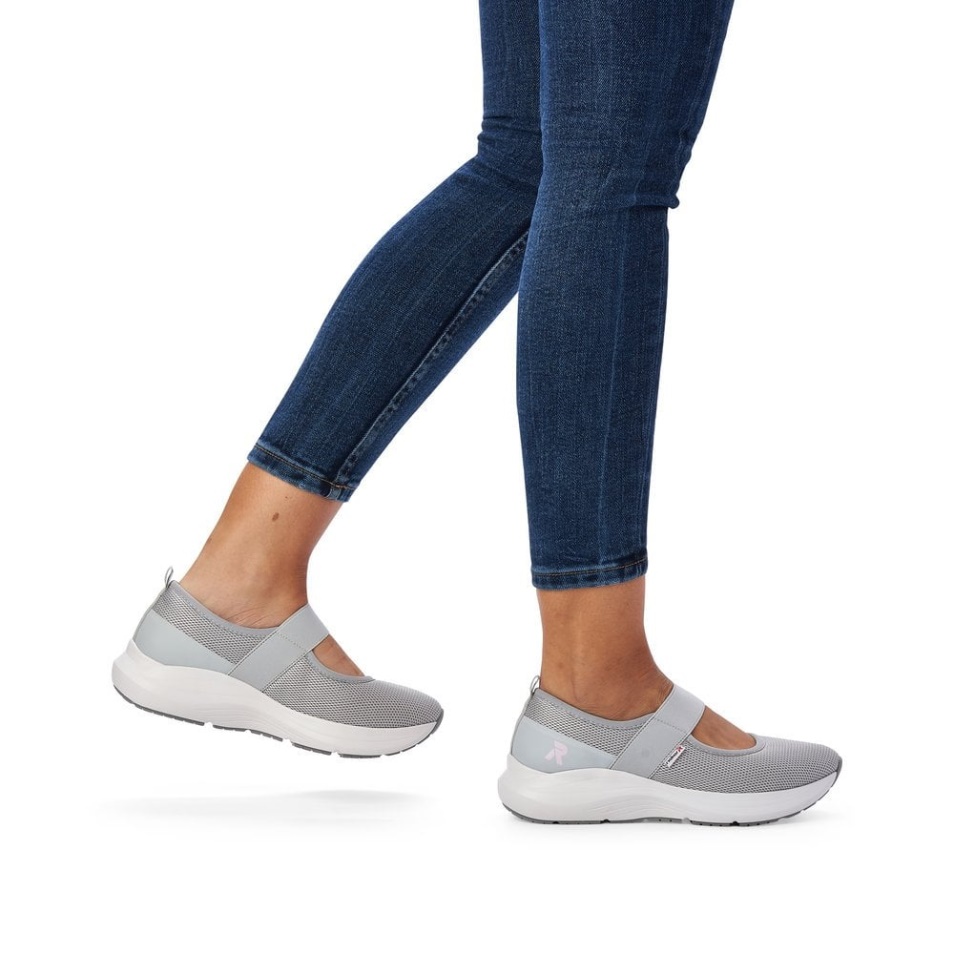 Rieker Gris R-evolution 42102 Chaussures Pour Femmes