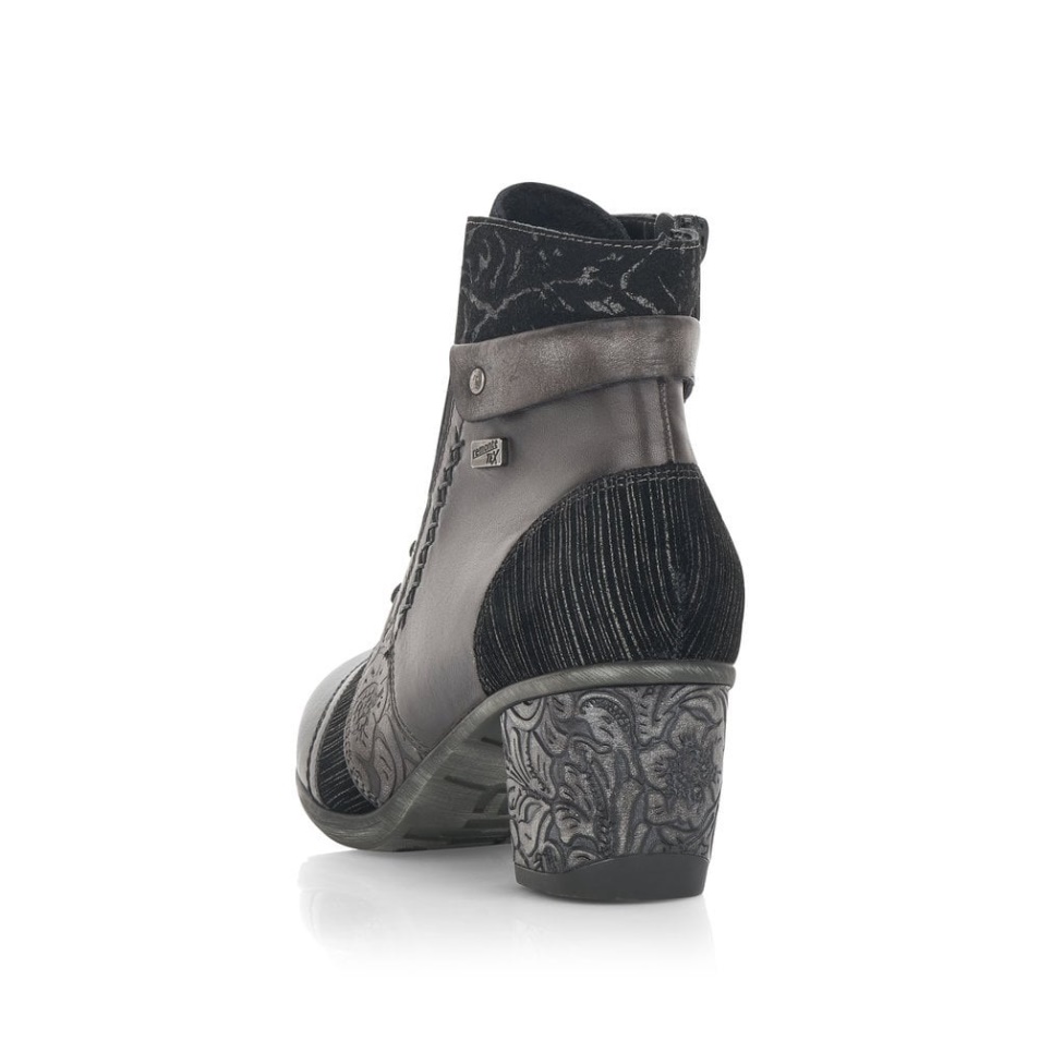 Rieker Gris Remonte D5470 Bottes Pour Femmes