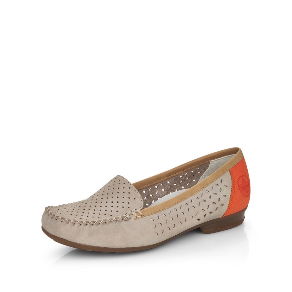 Chaussures Femme Rieker 40086 Grises