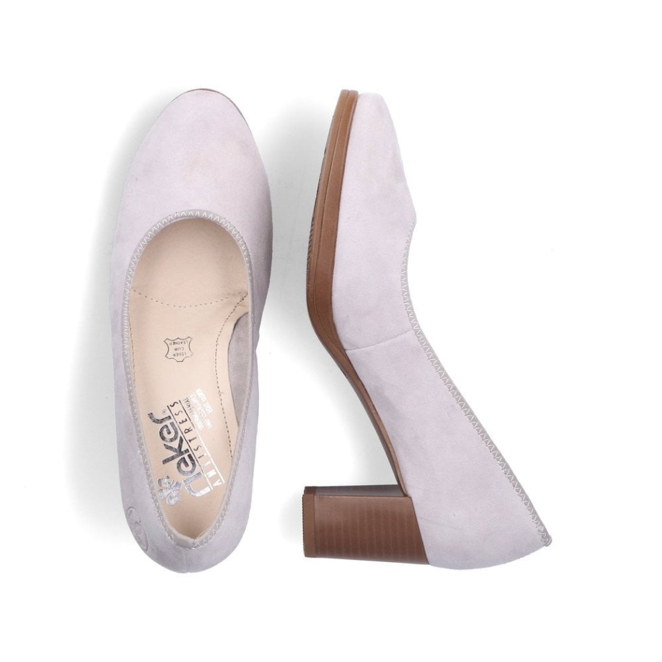 Chaussures Femme Rieker 49560 Grises