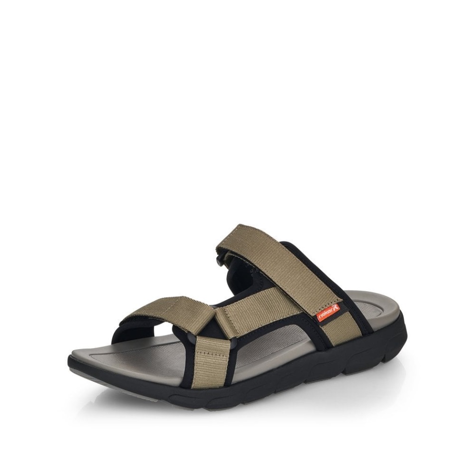 Rieker R-evolution 20801 Sandales Pour Hommes Vert