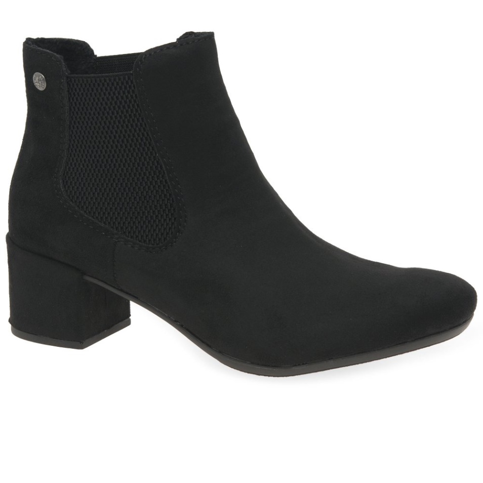 Bottes Chelsea Rieker Clover Noires Pour Femmes
