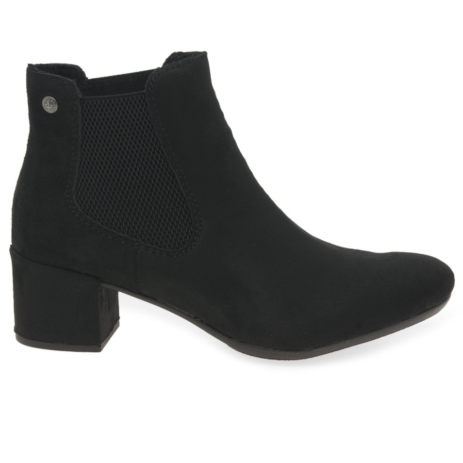 Bottes Chelsea Rieker Clover Noires Pour Femmes