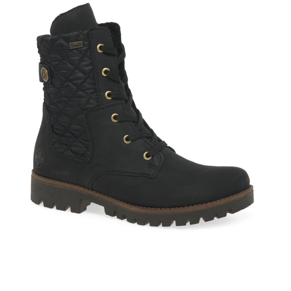 Bottines Femme Rieker District Noir