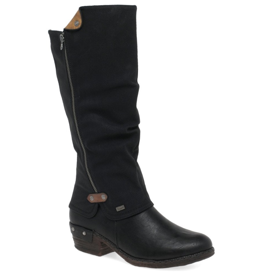 Bottes Longues Femme Rieker Sierra Noires