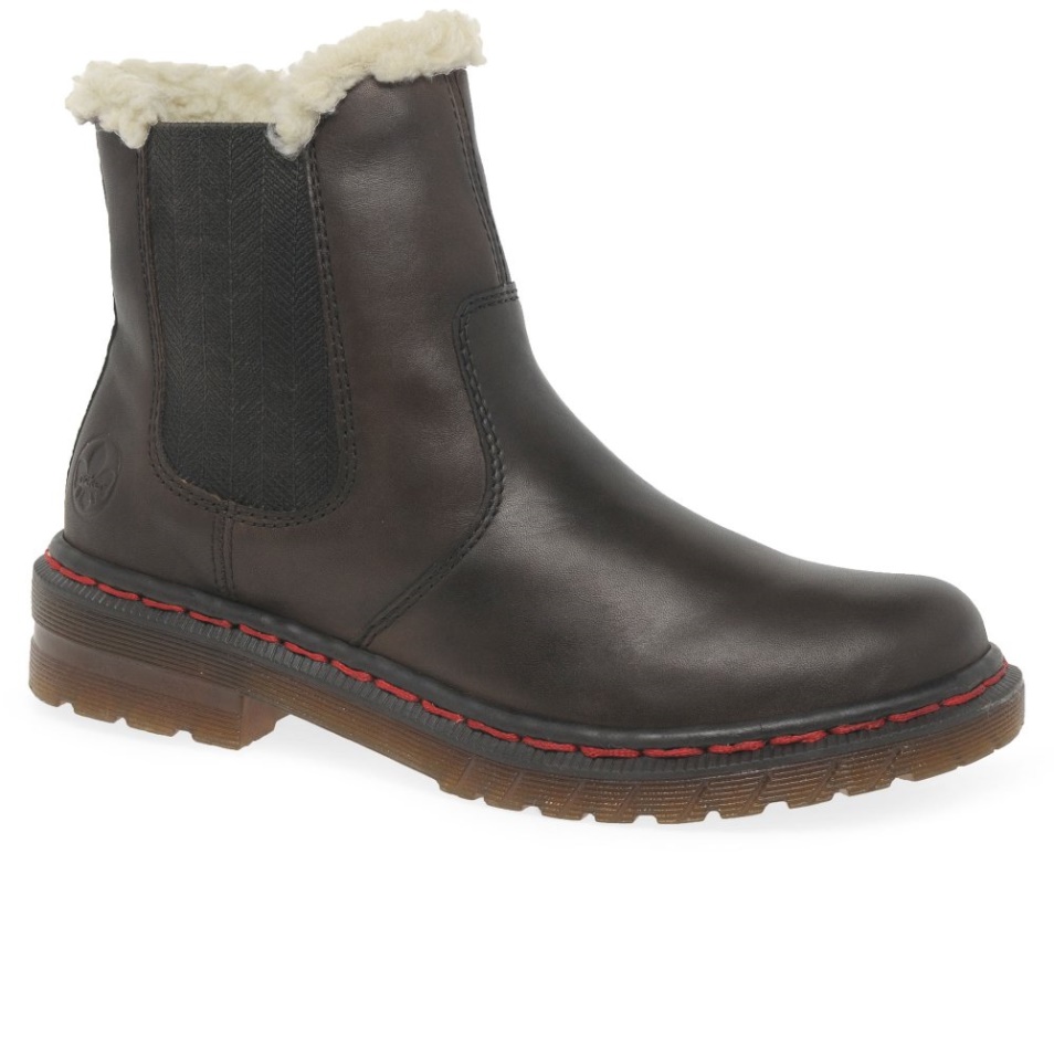 Bottes Chelsea Rieker Fontane Marron Pour Femme