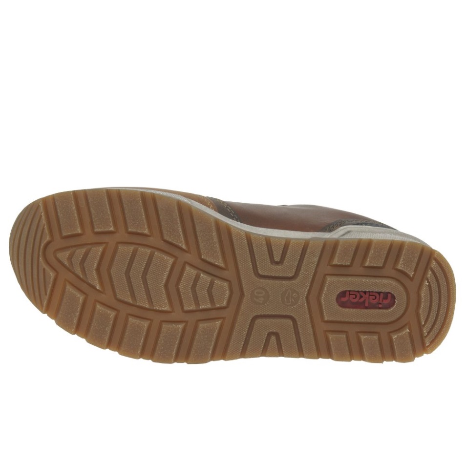 Baskets Rieker Mason En Cuir Pour Hommes