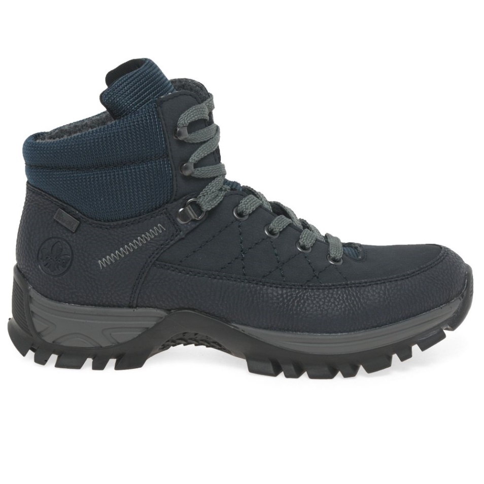 Bottes De Marche Femme Rieker Jasmine Bleu Marine