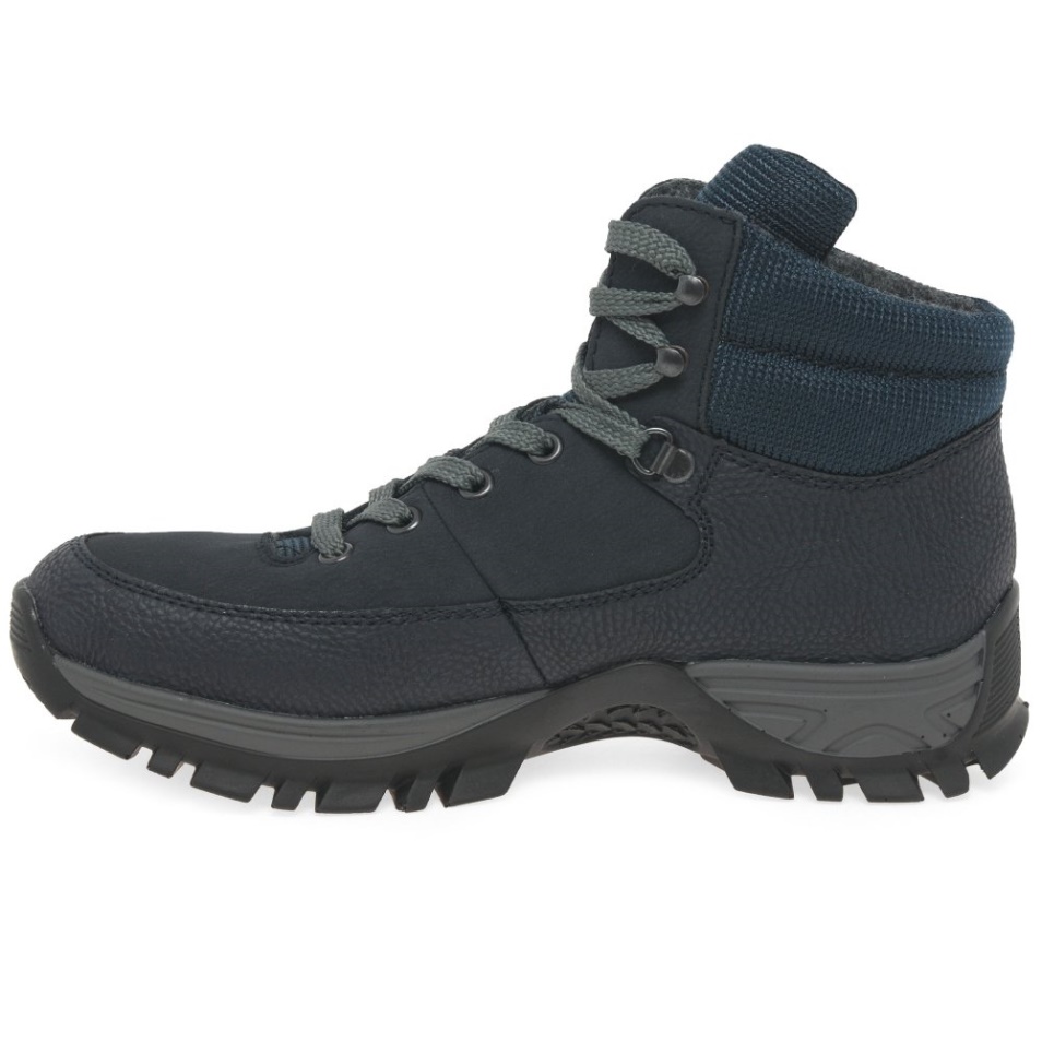 Bottes De Marche Femme Rieker Jasmine Bleu Marine