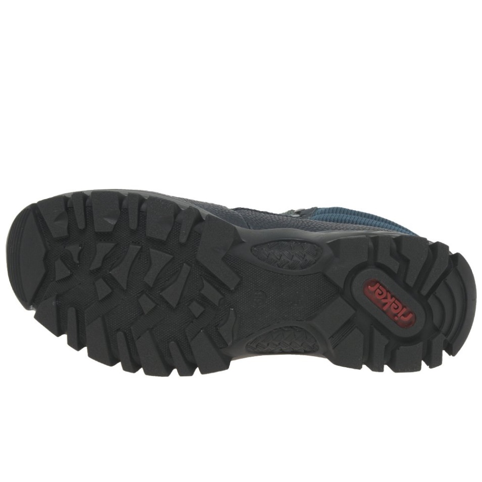 Bottes De Marche Femme Rieker Jasmine Bleu Marine