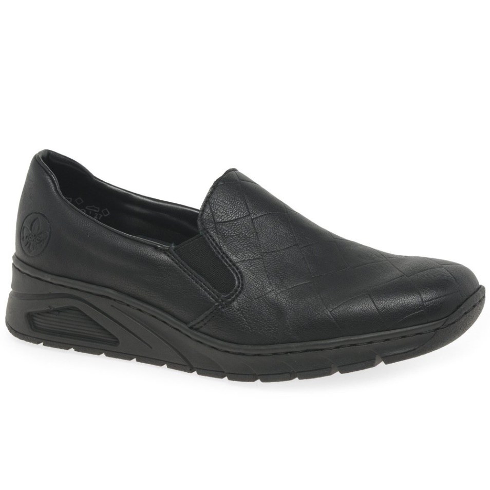 Rieker Fall Chaussures Femme Noir
