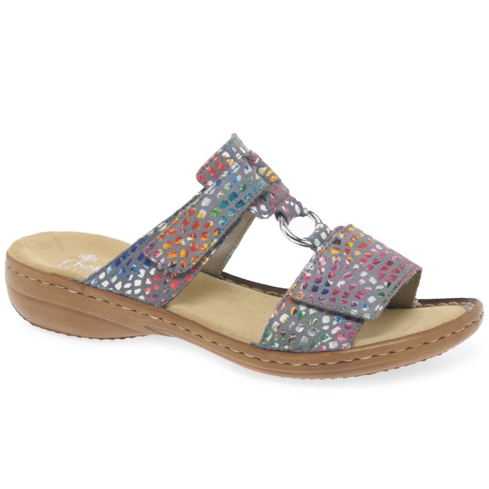 Rieker Festival Mules Décontractées Pour Femmes Légères