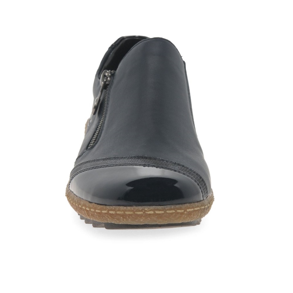 Rieker Judi Chaussures Décontractées Pour Femme Bleu Marine