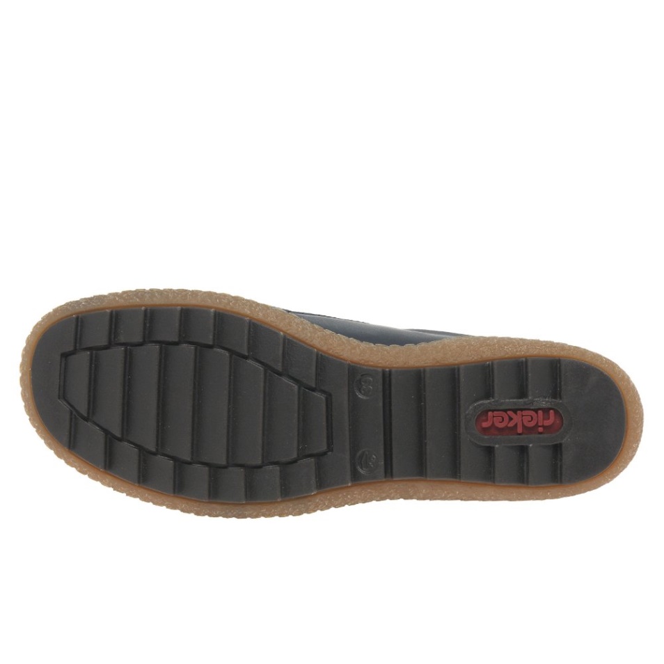 Rieker Judi Chaussures Décontractées Pour Femme Bleu Marine