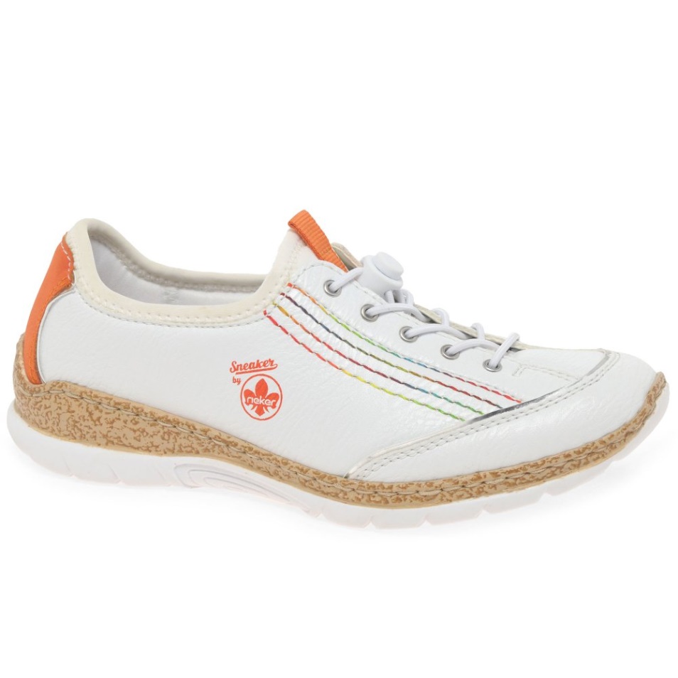Rieker Ripple Baskets Femme Blanc