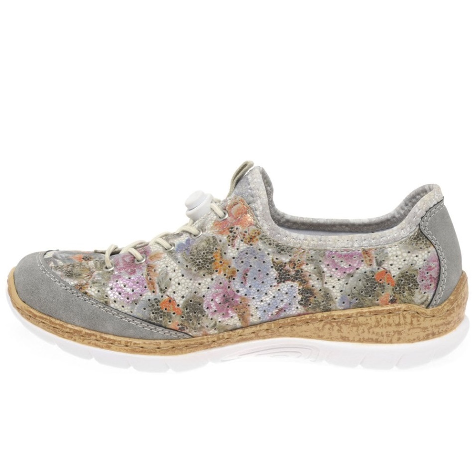 Chaussures De Sport Femme Rieker Rita Argent