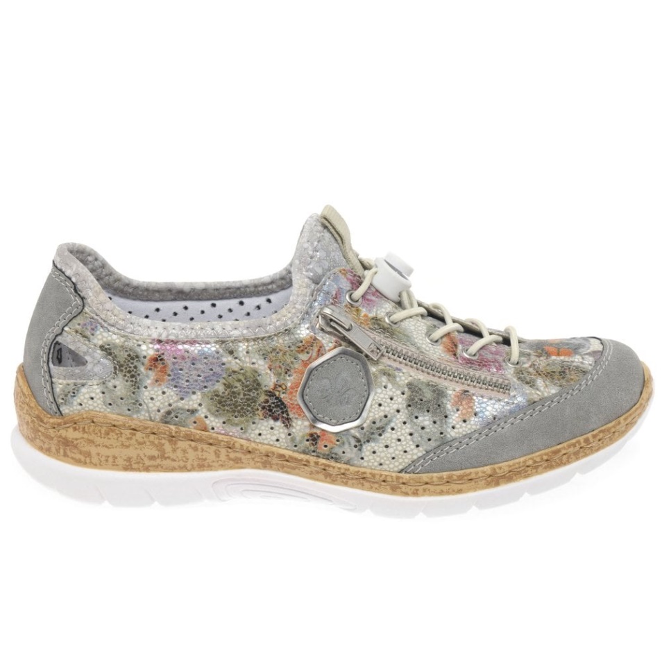 Chaussures De Sport Femme Rieker Rita Argent