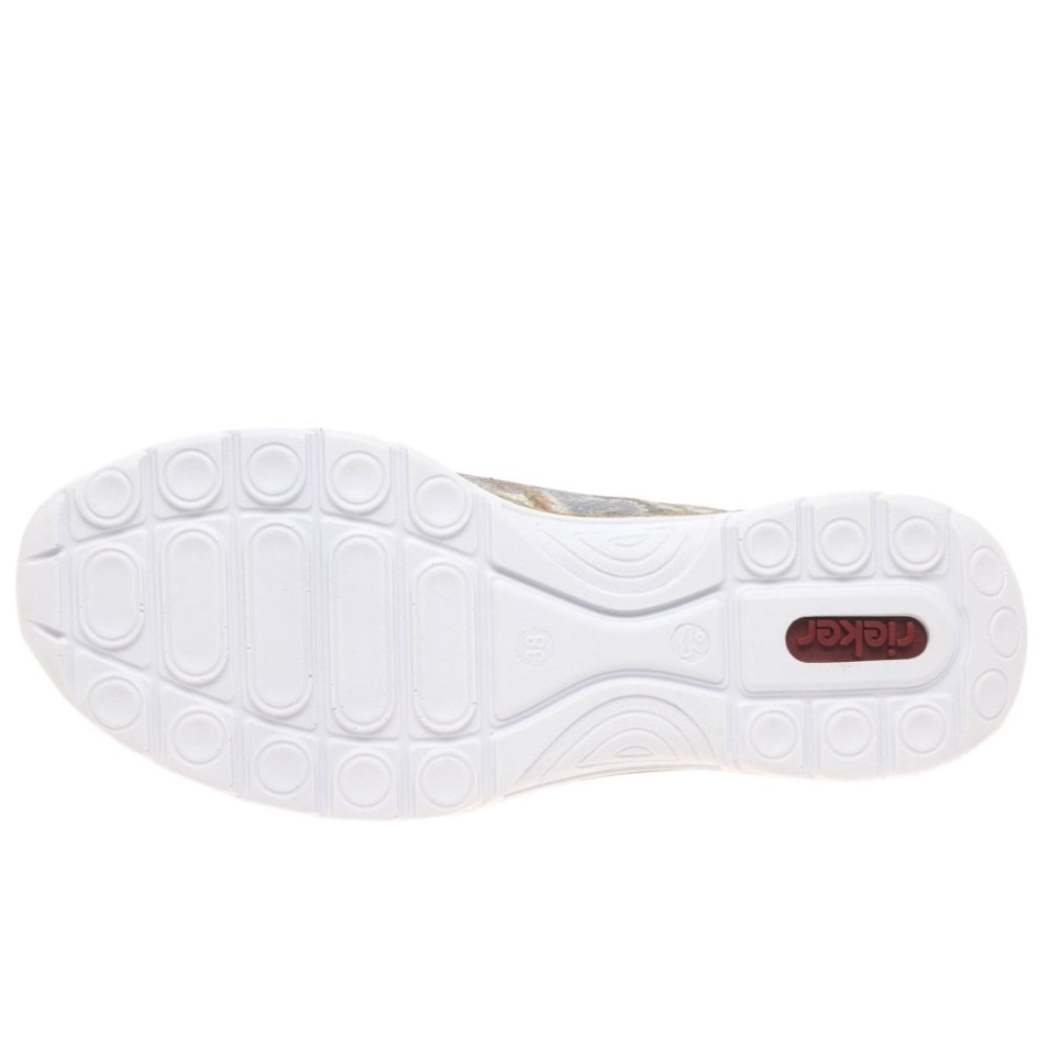 Chaussures De Sport Femme Rieker Rita Argent