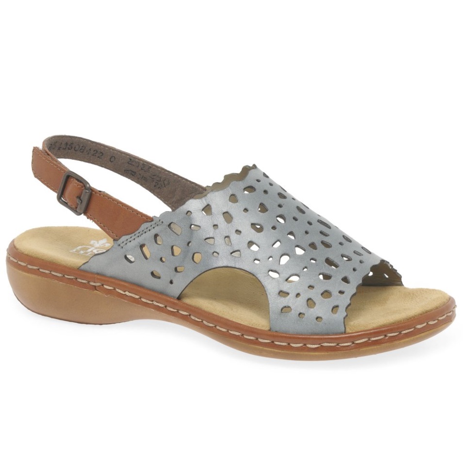 Sandales Femme Rieker Andora Blanches