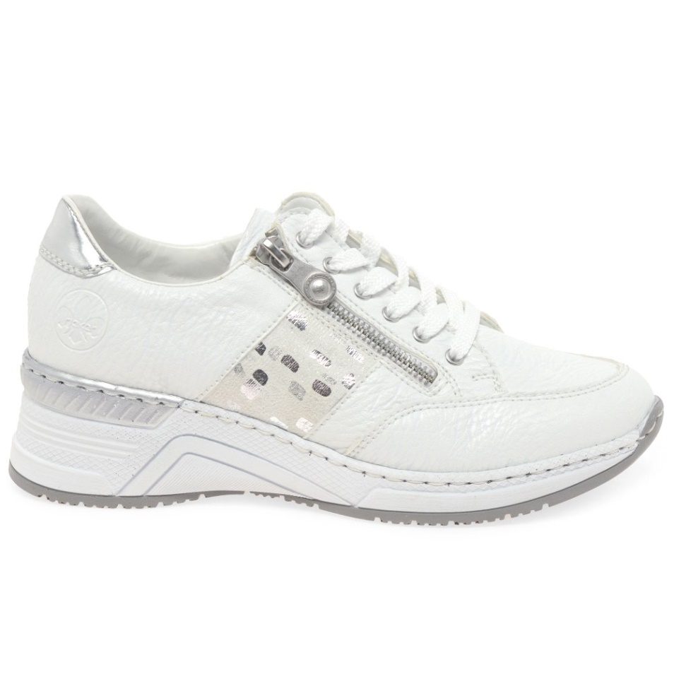 Baskets Femme Rieker Corbridge Blanches