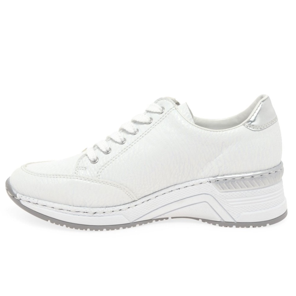 Baskets Femme Rieker Corbridge Blanches