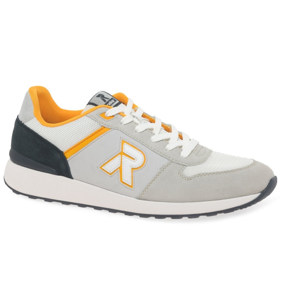 Baskets Rieker Frank Blanches Pour Hommes